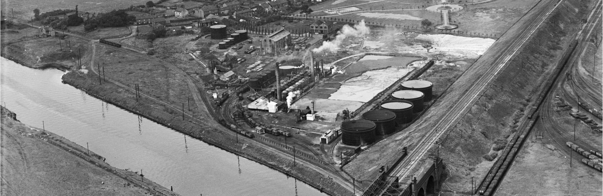 Aerial view of CSG Cadishead