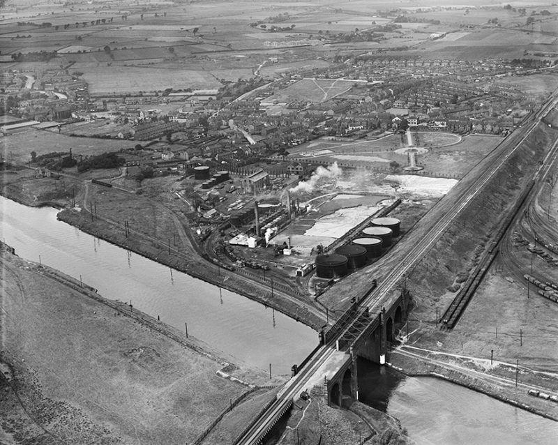 Aerial view of Cadishead