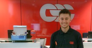 Apprentice Callum Healey