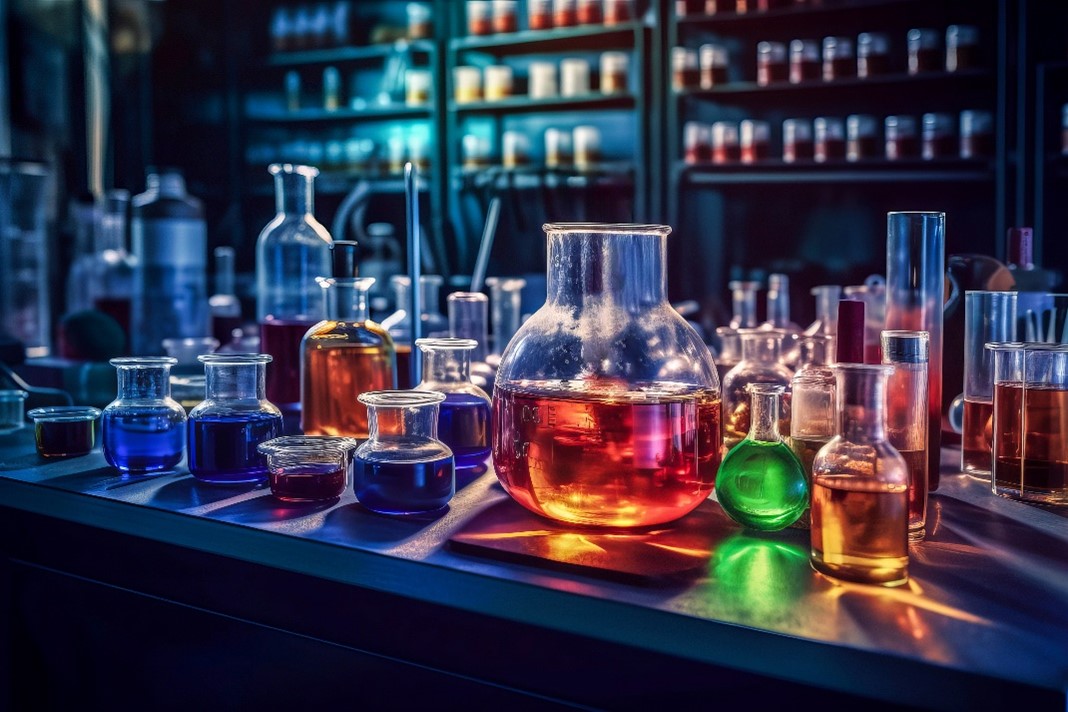Futuristic lab smalls